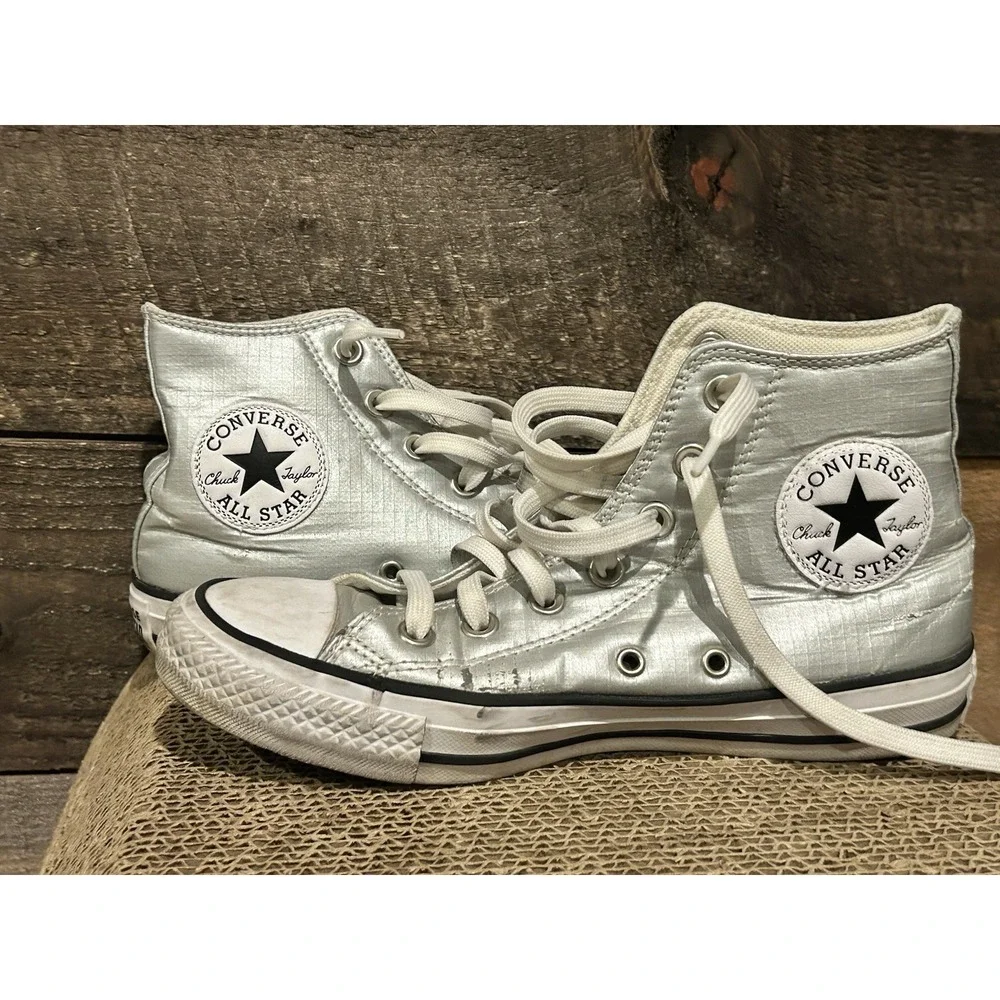 Converse Chuck Taylor All Star Metallic 6.5 Sneakers 570558C - Picture 1 of 9